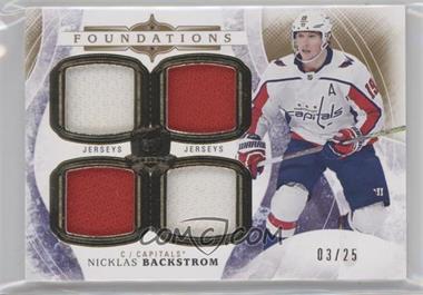 2017-18 Upper Deck The Cup - Cup Foundations Jerseys #F-NB - Nicklas Backstrom /25