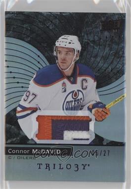 2017-18 Upper Deck Trilogy - [Base] - Black Foil #1 - Connor McDavid /27