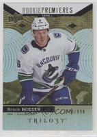 Rookie Premieres Level 1 - Brock Boeser #/999