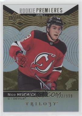 2017-18 Upper Deck Trilogy - [Base] #83 - Rookie Premieres Level 1 - Nico Hischier /999