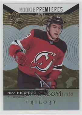 2017-18 Upper Deck Trilogy - [Base] #83 - Rookie Premieres Level 1 - Nico Hischier /999