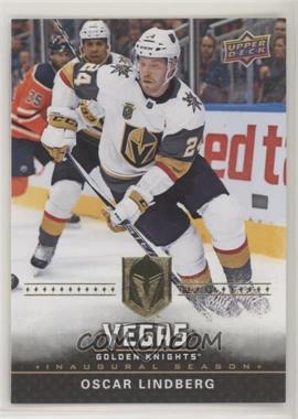 2017-18 Upper Deck Vegas Golden Knights - [Base] - Golden #24 - Oscar Lindberg