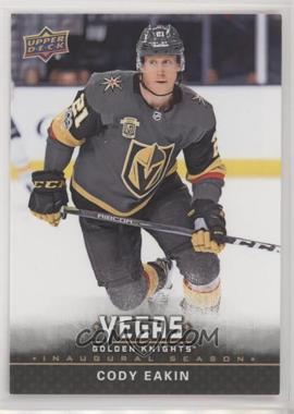 2017-18 Upper Deck Vegas Golden Knights - [Base] #21 - Cody Eakin