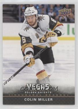 2017-18 Upper Deck Vegas Golden Knights - [Base] #6 - Colin Miller