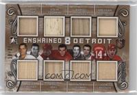 Gordie Howe, Ted Lindsay, Steve Yzerman, Sid Abel, Marcel Pronovost, Norm Ullma…