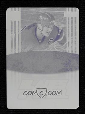 2017 Leaf In the Game Superlative - Blades of Steel - Printing Plate Yellow #BS-16 - Mario Lemieux /1