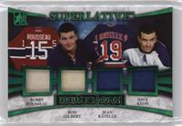 Bobby Rousseau, Rod Gilbert, Jean Ratelle, Dave Keon #/7