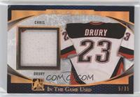 Chris Drury #/35