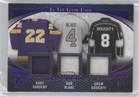 Gary Sargent, Rob Blake, Drew Doughty #/12