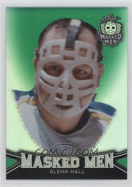 2017 Leaf Masked Men - [Base] - Green #13 - Glenn Hall /5