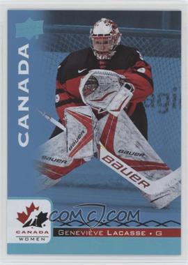 2017 Upper Deck Team Canada Juniors - [Base] - Blue Spectrum #31 - Genevieve Lacasse