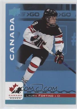 2017 Upper Deck Team Canada Juniors - [Base] - Blue Spectrum #39 - Laura Fortino