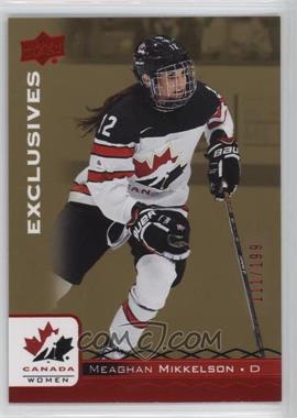 2017 Upper Deck Team Canada Juniors - [Base] - Exclusives Red #32 - Meaghan Mikkelson /199