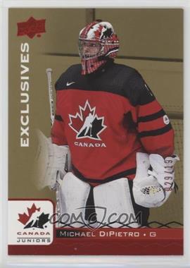 2017 Upper Deck Team Canada Juniors - [Base] - Exclusives Red #66 - Michael DiPietro /199