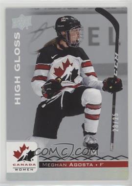 2017 Upper Deck Team Canada Juniors - [Base] - High Gloss #33 - Meghan Agosta /25