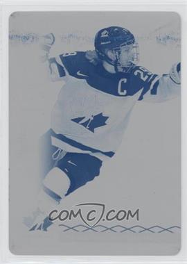 2017 Upper Deck Team Canada Juniors - [Base] - Printing Plate Cyan #29 - Marie-Philip Poulin /1