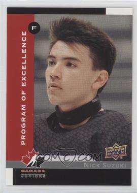 2017 Upper Deck Team Canada Juniors - Program of Excellence 1997-98 Retro #POE97-6 - Nick Suzuki