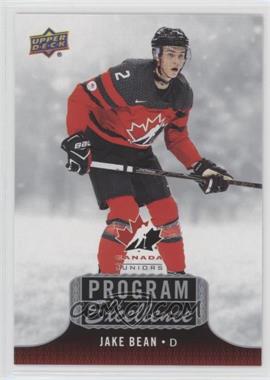 2017 Upper Deck Team Canada Juniors - Program of Excellence #POE-3 - Jake Bean