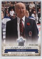 Retired Numbers - Red Kelly #/100