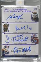 Kirk McLean, Jocelyn Thibault, Jose Theodore, Bill Ranford [Uncirculated] #/5