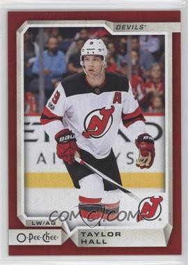 2018-19 O-Pee-Chee - [Base] - Red Blank Back #135 - Taylor Hall