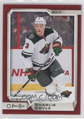 2018-19 O-Pee-Chee - [Base] - Red Blank Back #267 - Charlie Coyle