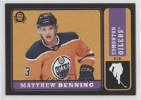 Matthew Benning #/100