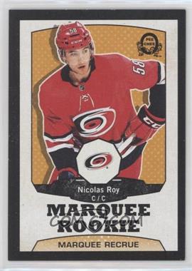 2018-19 O-Pee-Chee - [Base] - Retro Black #503 - Marquee Rookies - Nicolas Roy /100