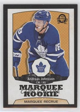 2018-19 O-Pee-Chee - [Base] - Retro Black #535 - Marquee Rookies - Andreas Johnsson /100