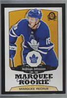 Marquee Rookies - Andreas Johnsson [Noted] #/100