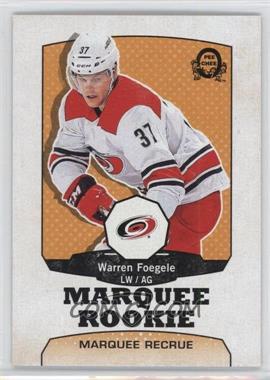 2018-19 O-Pee-Chee - [Base] - Retro #521 - Marquee Rookies - Warren Foegele