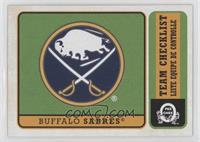 Team Checklist - Buffalo Sabres