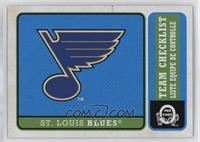 Team Checklist - St. Louis Blues