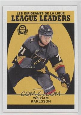 2018-19 O-Pee-Chee - [Base] - Retro #593 - League Leaders - William Karlsson