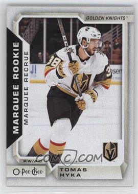 2018-19 O-Pee-Chee - [Base] #537 - Marquee Rookies - Tomas Hyka