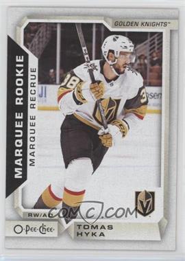 2018-19 O-Pee-Chee - [Base] #537 - Marquee Rookies - Tomas Hyka