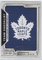 Team Checklist - Toronto Maple Leafs