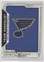 Team Checklist - St. Louis Blues