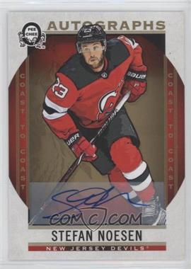 2018-19 O-Pee-Chee Coast to Coast Canadian Tire - Autographs Extended #A-SN - Stefan Noesen