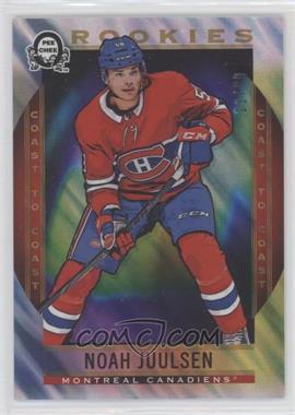 2018-19 O-Pee-Chee Coast to Coast Canadian Tire - [Base] - Polar Lights #163 - Rookies - Noah Juulsen /99