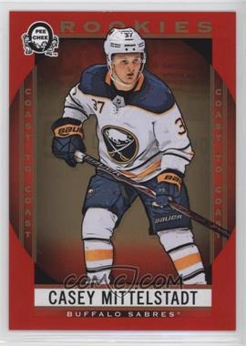 2018-19 O-Pee-Chee Coast to Coast Canadian Tire - [Base] - Red #155 - SSP - Rookies - Casey Mittelstadt