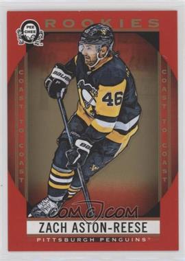 2018-19 O-Pee-Chee Coast to Coast Canadian Tire - [Base] - Red #161 - SSP - Rookies - Zach Aston-Reese