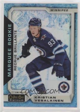 2018-19 O-Pee-Chee Platinum - [Base] - Arctic Freeze #188 - Marquee Rookies - Kristian Vesalainen /79