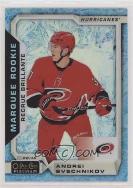 2018-19 O-Pee-Chee Platinum - [Base] - Arctic Freeze #200 - Marquee Rookies - Andrei Svechnikov /79