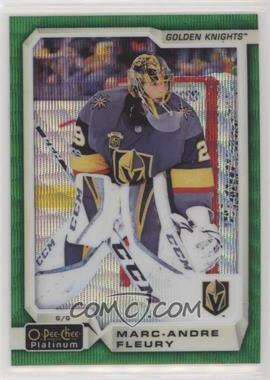 2018-19 O-Pee-Chee Platinum - [Base] - Emerald Surge #120 - Marc-Andre Fleury /10