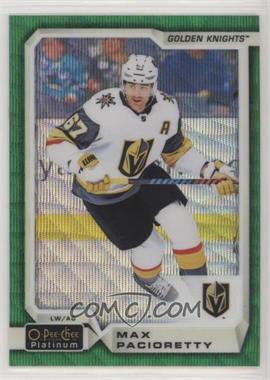 2018-19 O-Pee-Chee Platinum - [Base] - Emerald Surge #18 - Max Pacioretty /10