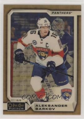 2018-19 O-Pee-Chee Platinum - [Base] - Golden Treasures #11 - Aleksander Barkov /1