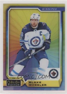 2018-19 O-Pee-Chee Platinum - [Base] - Rainbow Color Wheel #19 - Blake Wheeler