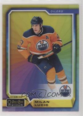 2018-19 O-Pee-Chee Platinum - [Base] - Rainbow Color Wheel #32 - Milan Lucic