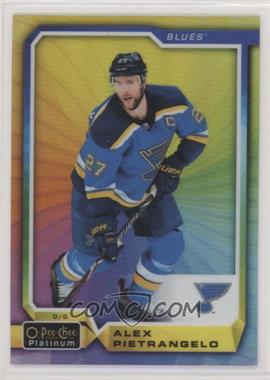 2018-19 O-Pee-Chee Platinum - [Base] - Rainbow Color Wheel #51 - Alex Pietrangelo